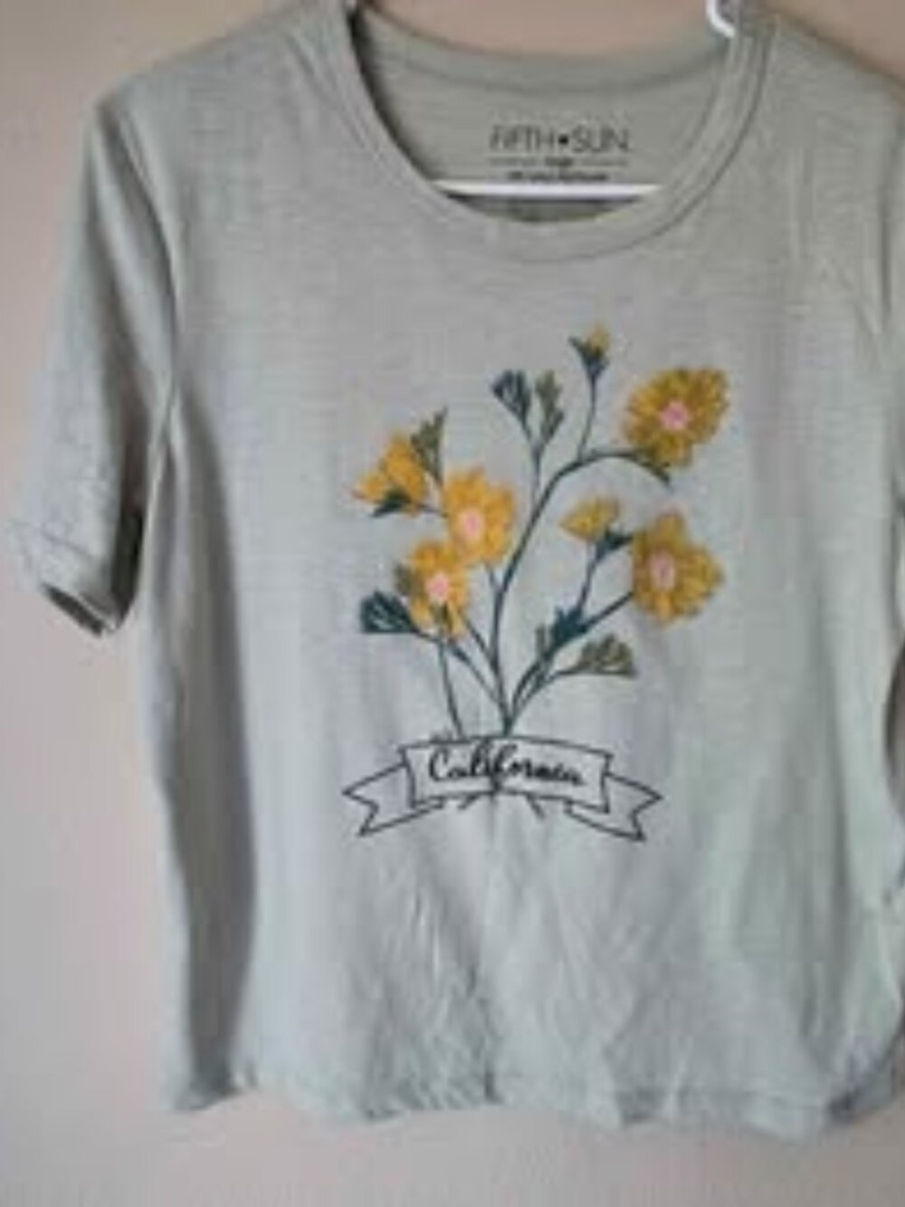 California Graphic Tshirt large Fifth Sun